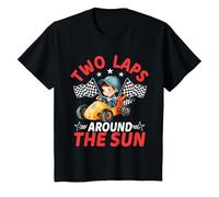 Youth 2nd Birthday Shirt Boy Racing Two Year Old Birthday Boy T-Shirt