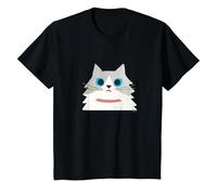 Youth [Amazon Exclusive] Cute Cat Ragdoll with a rich expression T-Shirt