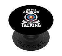 Youth Archery Lover It worked in my head Funny Archer PopSockets Adhesive PopGrip