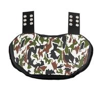 Youth Back Plates for Football Professional Protector,Hard Outer Shell, Rear Lower Protector, Pads, Protection Gear with Adjustable Nylon Strap