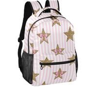 Youth Backpack Minimalist Look Twill Weave Fabric Standable Design for Boys, Nana Gift, Autumn Flower Truck Love Being Nana, S, Daypack