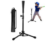 Youth Baseball Tee | Kids Baseball Tee - Adjustable Height Ages 3-8 Beginner-friendly Tripod Stand with Bag for Competitive Play Coaching Indoor Training Batting Cage