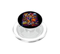 Youth Basketball Mania Space Galaxy Graffiti Art PopSockets PopGrip for MagSafe