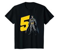 Youth Batman Super Hero 5th Birthday T-Shirt