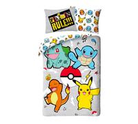 Youth Bedding Set 140X200 Pokemon Pikachu Microfiber