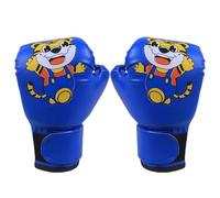 Youth Boxing Gloves - Junior Training Mitt, Cartoon PU Leather Gloves | Breathable Punching Bag Sparring Mitten Set, Shock Absorption Fighting Protection Mitts For Kickboxing Thai MMA Practice