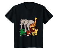 Youth Children's Zoo Animals Design Animals from Africa T-Shirt