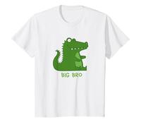 Youth Crocodile Big Bro, Big Brother Twins Kids Matching Outfit T-Shirt