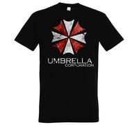 Youth Designz Mens Umbrella Corporation Movie Series Horror Evil Evil T-Shirt Black M