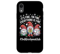 Youth Development Aide Gnome Everything Is Fine Christmas Case for iPhone XR