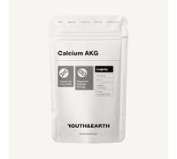 Youth & Earth Calcium AKG Supplement, 500 mg, 60 Vegan Capsules