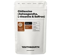 Youth & Earth CHILLAXCINE (Ashwagandha, L-theanine & Saffron) - 335mg x 60 Capsules 60 Capsules