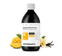 Youth & Earth Liposomal Curcumin Liquid, Vanilla Mango, 250 ml