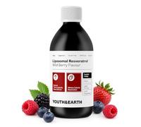 Youth & Earth Liposomal Resveratrol Liquid, Wild Berry, 250 ml