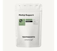 Youth & Earth Methyl Support 60 Capsules - Pure Vegan Methylated Multivitamin with Vitamin B12 for Homocysteine Metabolism - Supports Methylation & Cardiovascular Support - Sustains Energy & Vitality