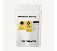 Youth & Earth Oxidative Stress Relief 100mg Capsules - Pure Vegan Formula Reduce Stress & Anxiety Relief, Restore Antioxidant Balance - Stress Relief Supplements (60 Capsules)