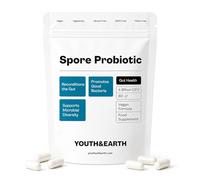 Youth & Earth Spore Probiotics 4 Billion CFU 60 Capsules