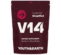 Youth & Earth V14Superfood Reds Powder - 27 Antioxidant-Rich Superfruits - V14Pouch - 30 Servings 450 g