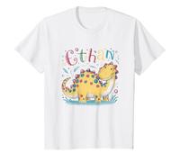 Youth Ethan Dinosaur Adventure Personalized Kids Name Gift T-Shirt
