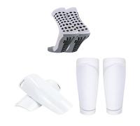 Youth Football Shin Guard Socks Set Football Sports Kits Long Tube Socks Leg Protectors Calf Sleeve NonSlip Sports Sock Professional Set