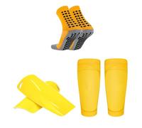 Youth Football Shin Guard Socks Set Football Sports Kits Long Tube Socks Leg Protectors Calf Sleeve NonSlip Sports Sock Professional Set