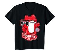 Youth Fuggler Boombox Sketchy Squirrel Kids T-Shirt