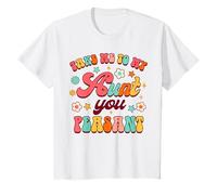 Youth Funny Baby Auntie & Me Takes Me To My Aunt You Peasant T-Shirt