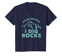 Youth Future Geologist I Dig Rocks Toddlers Boys and Girls T-Shirt
