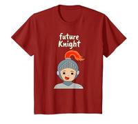 Youth Future Knight T-Shirt Boys Cute Knight Medieval T-Shirt