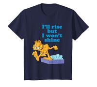 Youth Garfield I'll Rise But I Won't Shine Kids T-Shirt