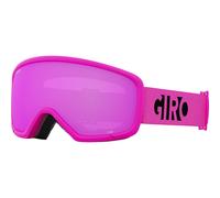Giro Stomp Youth Snow Goggles - Pink Black Blocks - Amber Pink Lens - One Size