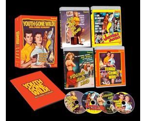 Youth Gone Wild: 1950s Juvenile Delinquency (1955 - 1958) - Limited Edition Blu-ray Hardbox - Imprint Collection #588 - 591