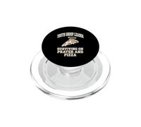 Youth Group Leader Surviving On Prayer And Pizza Bible Study PopSockets PopGrip for MagSafe