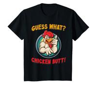 Youth Guess What Chicken Butt Kids Top T-Shirt