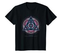 Youth Harry Potter Neon Deathly Hallows Camiseta T-Shirt