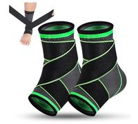 Youth Heel & Growth Plate Support Sleeve,Sleeve for Heel,Foot & Ankle Pain Relief Small for Sprained Ankles & Sports Protection, xheel Painsleeve Kids Youth (A2PCS,XL)