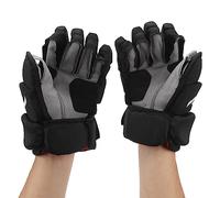 Youth Hockey Gloves,Ice Hockey Players' Gloves Bendable Finger Protective Floorball Roller Sports Thumb Lock System Flexible Full Motion Cuff (8inch)