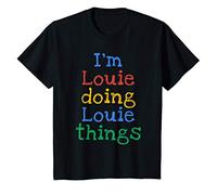 Youth I'm Louie Doing Louie Things Cute Personalised T-Shirt