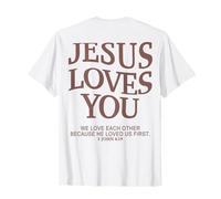 Youth Jesus Love You Christian God Good Boy Son Me I Toddler T-Shirt