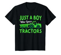Youth Just A Boy Who Loves Tractors T-Shirt