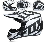 Youth Kids MTB Motocross Helmet-set with Goggles Gloves Mask, Adult Full Face Offroad Street Enduro ATV Scooter Motorbike Helmets, Unisex Downhill Racing Dirt Bike Crash Helmet,Color K-XXL(60~61CM)