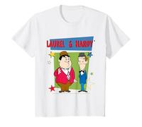 Youth Laurel & Hardy Comic Book Stars Kids T-Shirt