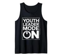 Youth Leader Mode On Young Ministry |- Tank Top