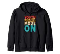 Youth Leader Mode On Zip Hoodie