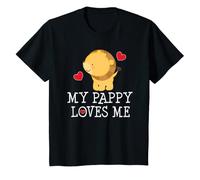 Youth My Pappy Loves Me Grandson T-Shirt