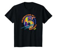 Youth Nerf Birthday Celebrating My 6th Birthday Logo T-Shirt