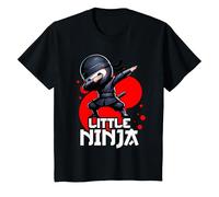 Youth Ninja Birthday Party Theme Present for Boys - Little Ninja T-Shirt