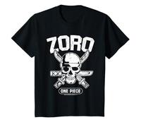 Youth One Piece Straw Hat Pirate Hunter Roronoa Zoro Anime Kids T-Shirt