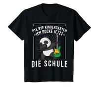 Youth Panda Bye Bye Kindergarten I Rock Jetzt Die Schule T-Shirt