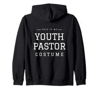 Youth Pastor Halloween Costume Easy Church Team Matching Zip Hoodie